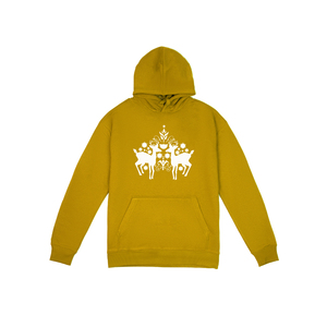 Sweat à capuche thermique personnalisable noir jais pour homme avec poche, respirant, 100 % coton jersey, imprimé logo, idéal pour les vacances d'hiver - Product Image 4