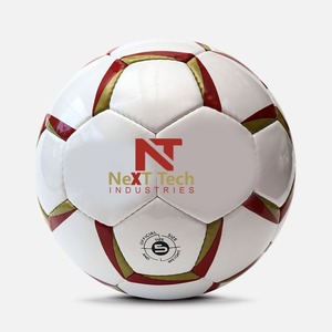 Ballon de football d'entraînement Next Tech Industries en matériau PU pour l'entraînement avec design personnalisé et logo personnalisé - Product Image 1