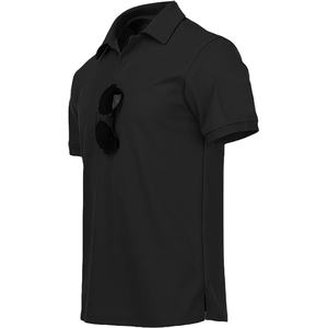 Polo de sport à manches courtes, respirant, à séchage rapide, de haute qualité, avec logo personnalisé, couleur contrastée, pour le golf et le tennis - Product Image 1
