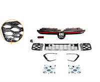 Nouveau pare-chocs avant pour VW Golf 8 2020-2024 |   Style GTI, fixation par boulons, plastique+ABS |   Ajustement de style OEM |   Kit carrosserie compatible