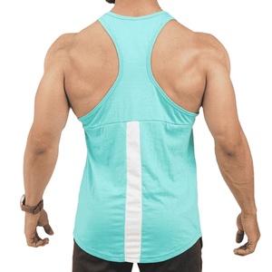 OEM Manufacturer Tank Top New Arrival Plain Comfortable Four Way Stretchable Activewear Round Neck Sleeveless Bodybuilding Top - Product Image 3