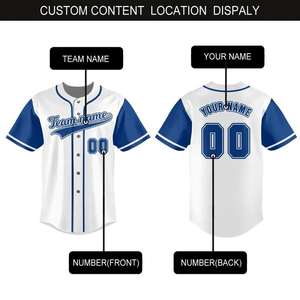 Veste de baseball personnalisée, design unique, vêtements de sport avec livraison rapide, respirante, sublimation, marque privée - Product Image 5