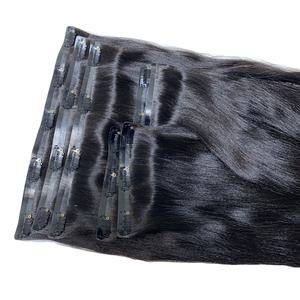 Extensión de cabello humano Remy con Clip, calidad de lujo, virgen, fábrica de Vietnam - Product Image 6