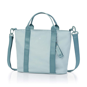 Sac fourre-tout grande capacité avec fermeture éclair, en polyester imperméable, design tendance pour usage quotidien, affaires, cyclisme, plage, fabriqué au Vietnam - Product Image 1