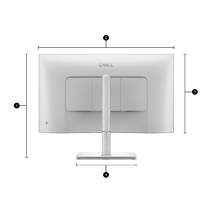 Écran Dell 27 pouces 2K IPS, 144 Hz, 99 % sRGB, haut-parleurs doubles, rotatif et réglable en hauteur, pour écran d'ordinateur de jeu S2725DSM - Product Image 2