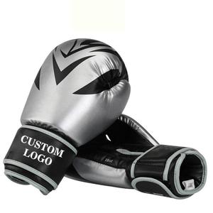 Gants de boxe professionnels en cuir PU respirant de haute qualité, couleur personnalisée, logo personnalisé, rembourrage durable, antidérapant, réglable - Product Image 6