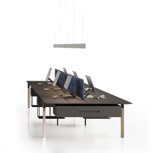 Bàn Phẫu Thuật Kim Loại Chất Lượng Cao Sản Xuất Tại Ý Ghế Dài 4 Trạm Với Bảng Âm Thanh Phía Trước Máy Tính - Product Image 6