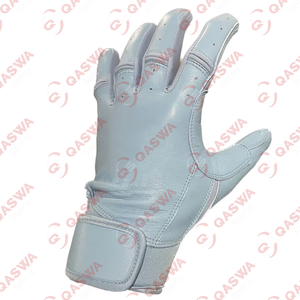 Haute qualité couleur rouge cuir Softball Baseball gants de frappe manchette courte jeunesse Baseball gants de frappe - Product Image 3