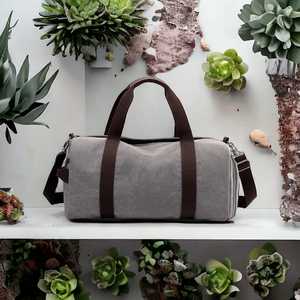 กระเป๋าผ้าใบแคนวาสเดินทางกลางแจ้งหรูหราออกแบบได้ตามต้องการมีซิปที่เชื่อถือได้ในการเดินทาง - Product Image 1