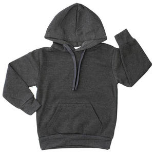 Sudadera con capucha de forro polar con cremallera completa para niños unisex-Sudadera cálida de alta calidad con capucha ideal para trajes casuales y clima frío - Product Image 1