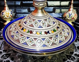 Designer Blue and White <b>Ceramic</b> <b>Casserole</b> Stylish Serving Bowl <b>with</b> <b>Lid</b> Premium Kitchen Cookware for Home Dining and Gifting - Product Image 5