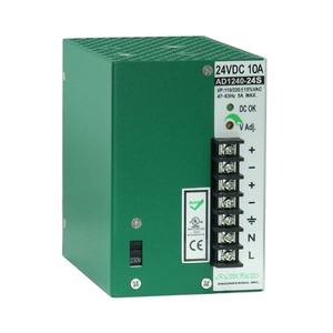 แหล่งจ่ายไฟราง DIN สำหรับกระบวนการผลิต10A กระแสไฟขาออกและแรงดันไฟฟ้าขาออก24V - Product Image 1