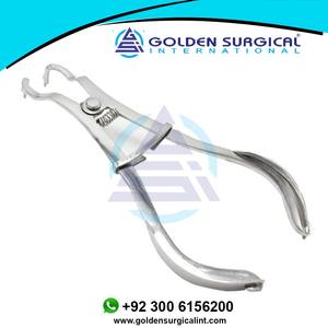 คีมยางเขื่อน | คีมหนีบยางเขื่อนงาช้างคีมสำหรับการบูรณะทันตกรรม - Product Image 6