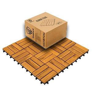 Article très populaire GWV-122022 carrelage en bois massif à texture de plancher pour la décoration de la maison carrelage de sol pour balcon/entrée - Product Image 1