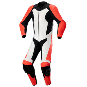 Costume de moto en cuir véritable de haute qualité Protection coupe-vent vêtements de course automobile pour la course de moto d'été - Product Image 5