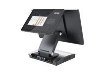 Système Longfly Epos vente double écran caisse enregistreuse POS Machine écran tactile fenêtres système tiroir-caisse tablette POS