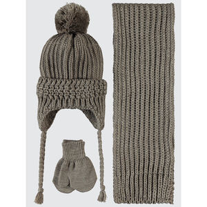 Ensemble bonnet et gants avec écharpe et accessoires pour l'école pour garçons - Product Image 1