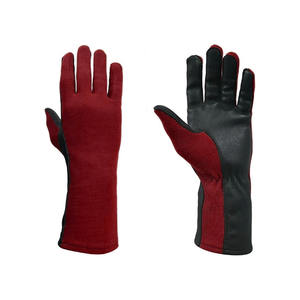 2025 Top vente personnalisé été vert pilote gants haute qualité en cuir résistant au feu et Flyer grande taille dernière conception - Product Image 1