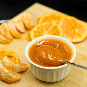 Purée d'orange naturelle de haute qualité aromatisée, concentrée, en fût en acier à double paroi, stockage congelé, à bas prix, instantanée - Product Image 2
