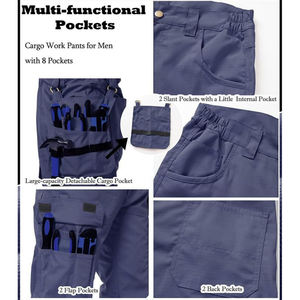 Chaquetas de Trabajo Personalizadas Nuevas, Chaquetas Impermeables para Hombre, Estilo Vintage, Cintura Alta, Funcionales para Invierno, Precio al por Mayor - Product Image 5