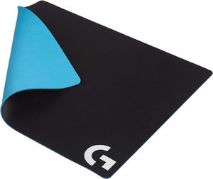 Alfombrilla de ratón para juegos de silicona <span class=keywords><strong>Logitech</strong></span> G640 enrollable y estable con fricción superficial moderada y textura consistente negro - Product Image 2