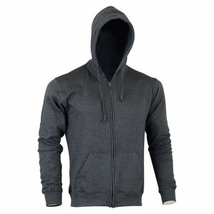 Sudadera con Capucha y Cremallera para Hombre, Diseño Moderno, Transpirable y Ligera, Talla Personalizada, Algodón y Poliéster, Básica, Mezcla de Algodón, Fabricante - Product Image 1