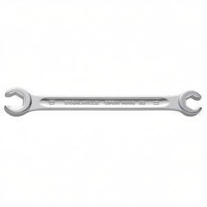 ประแจแหวนเปิด Stahlwille แบบเมตริก ดีไซน์โค้งงอเพื่อการจับที่ดีที่สุดและการใช้งานที่สะดวกสบาย - Product Image 3