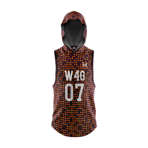 Maillots de football américain personnalisés 7v7 de haute qualité, camouflage, compression, 100% polyester, sans manches, taille plus, maillot 7on7 - Product Image 1