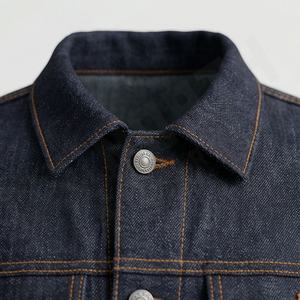 แจ็คเก็ตเดนิมลำลองแบบสั่งทำสำหรับผู้ชาย ไซส์ใหญ่พิเศษ ผ้าฝ้าย 100% ตัวเสื้อมีโลโก้ด้านหน้า ตัวเลือกแบบระบายอากาศได้ดี เหมาะสำหรับฤดูหนาว - Product Image 4