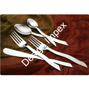 Ensemble de couverts polis miroir pour les repas, ensemble de couverts en acier inoxydable de haute qualité, argenterie avec logo personnalisé - Product Image 3