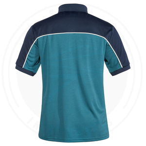 เสื้อโปโลผ้าฝ้ายระบายอากาศได้ดีสำหรับผู้ชายเสื้อโปโล100% ออกแบบได้ตามต้องการสำหรับกอล์ฟ - Product Image 2