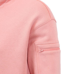 Sweat à capuche de voyage en molleton de coton 500 GSM de conception nouvelle de Sportish Impex avec poche intégrée pour masque oculaire d'avion - Product Image 5