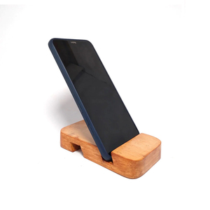 Venta al por mayor soporte móvil de madera para la decoración de la Mesa del hogar tamaño personalizado en forma de corazón soporte móvil de madera - Product Image 5