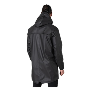 Haute qualité hiver haute rue mode personnalisé col montant imperméable coupe-vent respirant léger hommes veste de pluie - Product Image 2