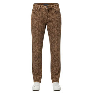 Eco Friendly Regular Fit Printed Denim <b>Jeans</b> Cotton Blend Durable <b>Soft</b> Washable Stylish DailyWearFashionStreetwearWholesalePants - Product Image 1