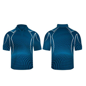 T-shirt polo de couleur unie Meilleur design Chemises polo à manches courtes avec broderie de logo de haute qualité - Product Image 6