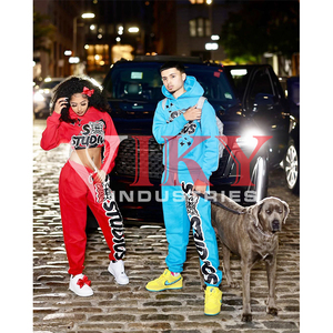 Chándales unisex para hombres pull over sweat suit logotipo personalizado chándal para hombres Sudadera con capucha conjuntos unisex Sudadera con capucha y pantalones conjuntos - Product Image 1