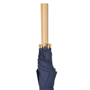 Ombrello da Golf in R-PET Pongee 190T, Gadget Ecologico per Sport all'Aperto - Product Image 6