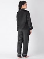 Ensemble de vêtements de nuit pour femmes grandes tailles, vêtements de détente d'été, ensemble deux pièces, pyjama en satin de soie personnalisé, respirant, séchage rapide