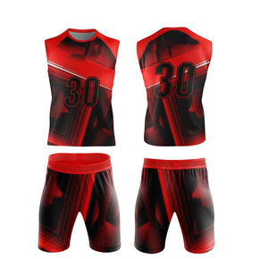 Nuevos Uniformes Deportivos Personalizados Transpirables Sublimados Reversibles Estampados en Spandex/Poliéster para Hombre, Último Estilo para Equipos Deportivos - Product Image 1