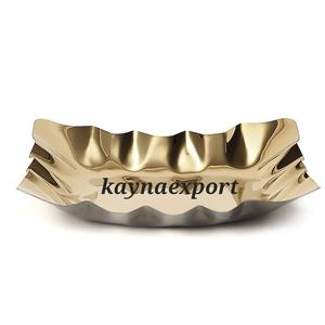 Unique Bird Designer Eco-Friendly Modern Luxury <b>Metal</b> <b>Bowl</b> Gold Silver Plated Tabletop Party Wedding Decorative Custom <b>Bowl</b> - Product Image 5