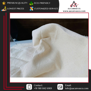 Fabricante Indio de Tela de Algodón Orgánico de 8 Onzas, Lisa y Teñida, de Excelente Calidad, para Fundas de Cojines, a Precio de Mayoreo - Product Image 3