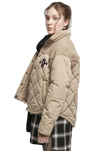 Nouvelle vente de veste d'hiver ATLANTIC 100% polyester respirant à séchage rapide imprimé fermeture éclair service ODM logo personnalisé - Product Image 5