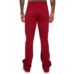 Pantalones Deportivos para Hombre, Gruesos, 100% Algodón, Pantalones de Chándal Acampanados, Estilo Jogger, Pantalones Deportivos Acampanados, Pantalones Deportivos Altos, Pantalones para Hombre - Product Image 3
