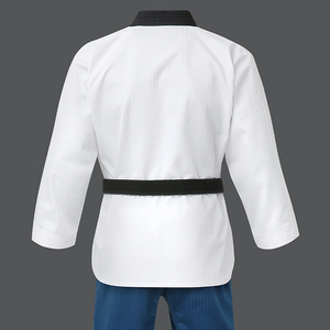 Venta al por mayor personalizable cómodo ligero Dobok diseño de malla grande Taekwondo entrenamiento Gi Essentials equipo de artes marciales - Product Image 3