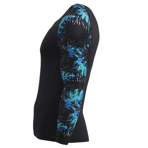 Personnalisé de haute qualité pour hommes MMA Rash Guard à manches longues Sports Fitness Top Sublimation Imprimé Respirant pour la saison d'automne - Product Image 3