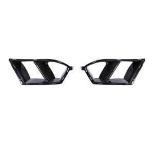 Накладки для вентиляционного отверстия переднего воздуховода из натурального углеродного волокна для BMW M3 G80 M4 G82, замена отделки вентиляционного отверстия переднего бампера OEM - Product Image 3