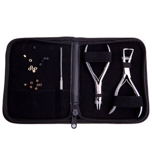 Juego de alicates con estilo de edición fresca Kits de herramientas de extensión de cabello más vendidos Kit de alicates de extensión de cabello de grado quirúrgico con logotipo personalizado - Product Image 1
