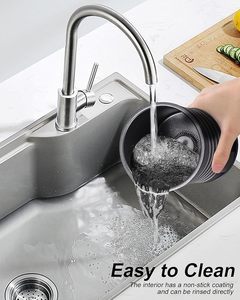 <span class=keywords><strong>Mousseur</strong></span> à <span class=keywords><strong>lait</strong></span> électrique 4-en-1 pour le chauffage du <span class=keywords><strong>lait</strong></span> chaud et froid Revêtement antiadhésif Arrêt automatique <span class=keywords><strong>Mousseur</strong></span> à <span class=keywords><strong>lait</strong></span> en mousse - Product Image 6