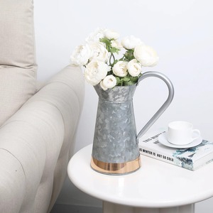 Black Simple <b>Vase</b> With Gold Detailing Perfect <b>For</b> Bedroom Study Desk Living Room Lounge And Creative Gift Or <b>Decorative</b> Use - Product Image 6